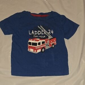 Falls Creek Boys Fire Truck Tee 18M